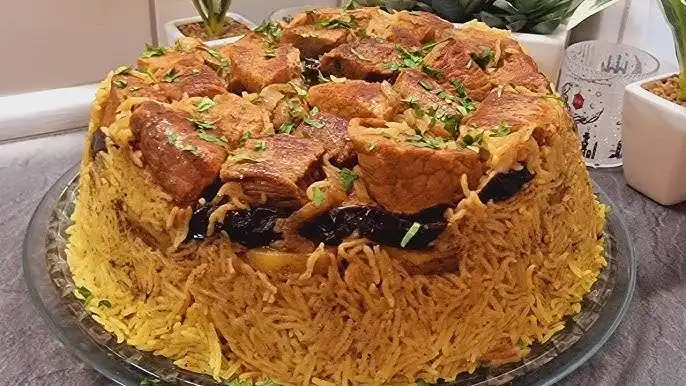 طرز تهیه مقلوبه